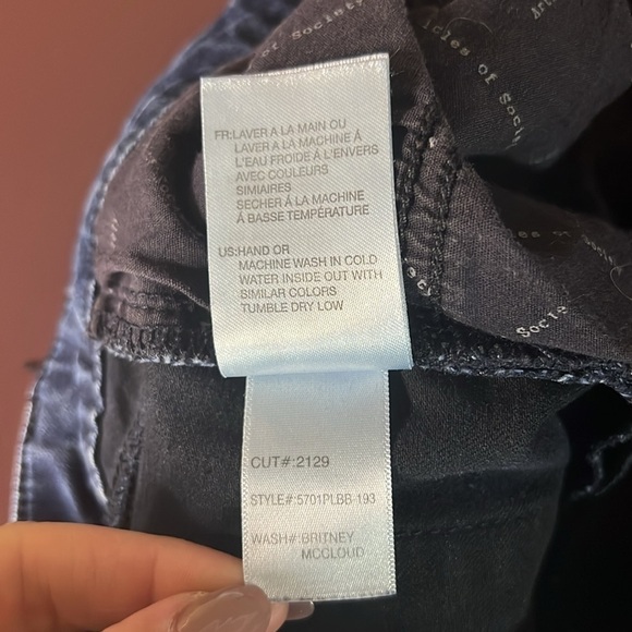 Articles of Society Dark Wash Jeans in Britney Mccloud Size 27 - Picture 8 of 9